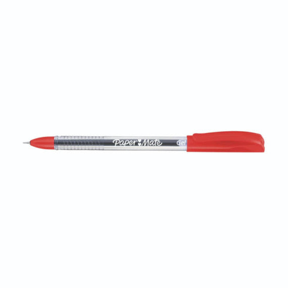 Penne gel con cappuccio Paper Mate PM Jiffy 0,5 mm Nero/Blu/Rosso/Verde Conf. 4 pezzi - 2084411
