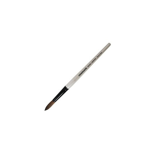 Pennello pelo di pony Graduate - tondo - manico corto - n. 30 - Daler Rowney