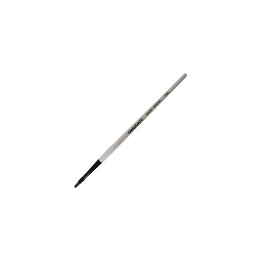 Pennello sintetico Graduate - lingua gatto - manico lungo - n. 6 - Daler Rowney