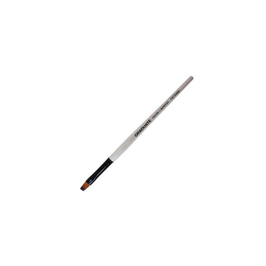 Pennello sintetico Graduate - piatto - manico corto - n. 8 - Daler Rowney