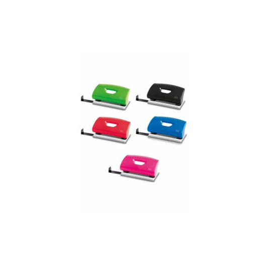 Perforatore 2 fori Lebez - 10 fogli - colori assortiti - 1260