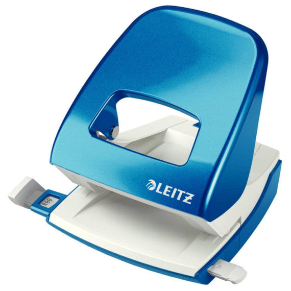 Perforatore Leitz NeXXt Series 5008 2 fori max 30 fogli in metallo blu 50081236
