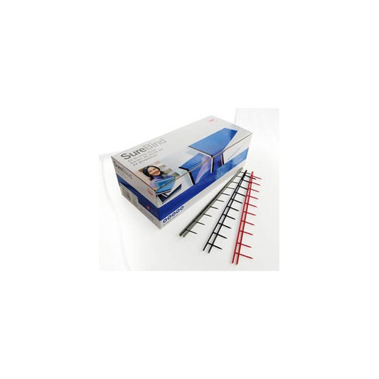 Pettini Surebind - 10 denti - 25 mm - bianco - GBC - conf. 100 pezzi