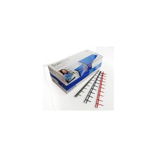 Pettini Surebind - 10 denti - 50 mm - nero - GBC - conf. 100 pezzi