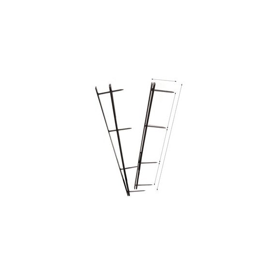 Pettini Velobind - 4 denti - 45 mm - blu - GBC - conf. 25 pezzi