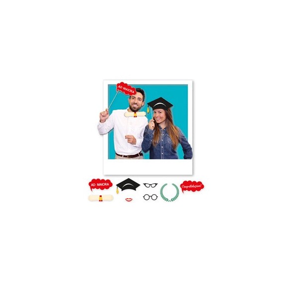 Photo Booth Laurea - 8 fantasie - Big Party