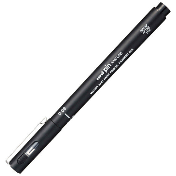 Pin fineliner  - punta 0,03mm - nero - Uni Mitsubishi