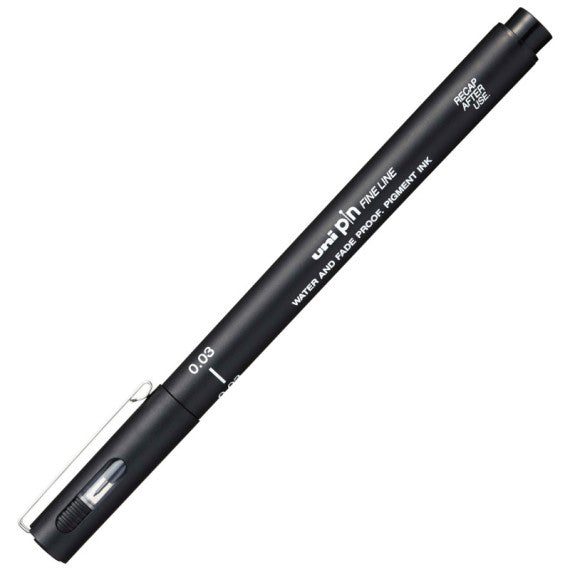 Pin fineliner  - punta 0,03mm - nero - Uni Mitsubishi