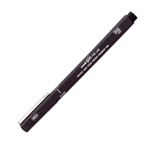 Pin fineliner - punta 0,05 mm - nero - Uni Mitsubishi
