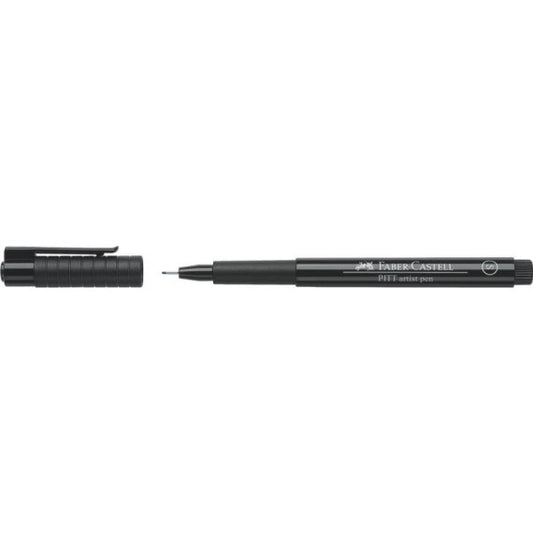 Pitt Artist Pen Faber-Castell fineliner P super fine colore nero 167199