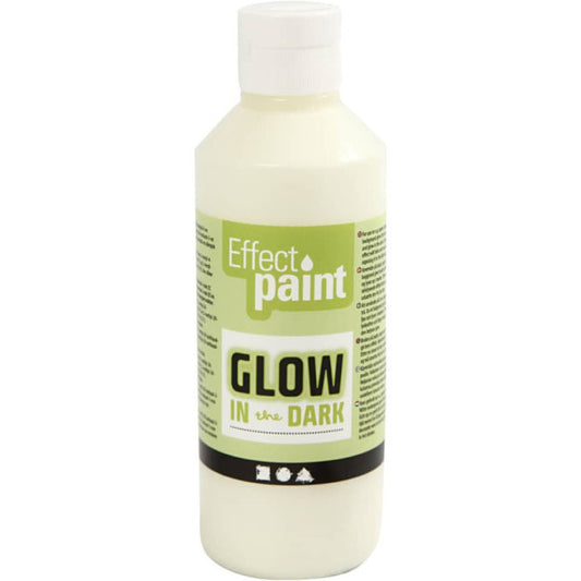Pittura fluorescente al buio Creativ Company giallo fosforescente 34932