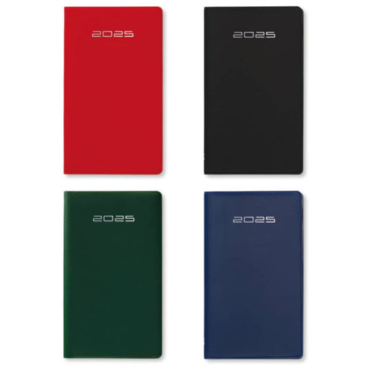 Planning 2025 Castelli mensile da tasca 7x13,5 cm - conf. 20 colori assortiti - 25-190VQ99