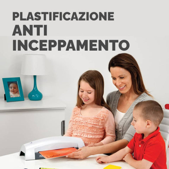 Plastificatrice a caldo FELLOWES Lunar bianco A4 5715601