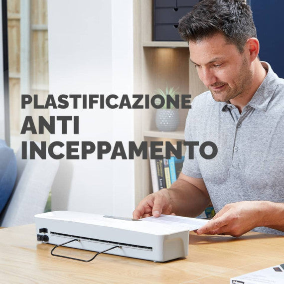 Plastificatrice a caldo Fellowes PIXEL bianco A4 5601401