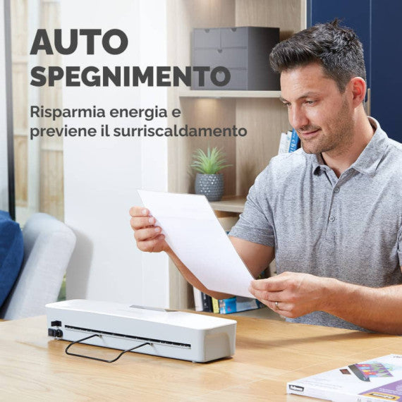 Plastificatrice a caldo Fellowes PIXEL bianco A4 5601401