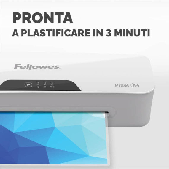 Plastificatrice a caldo Fellowes PIXEL bianco A4 5601401