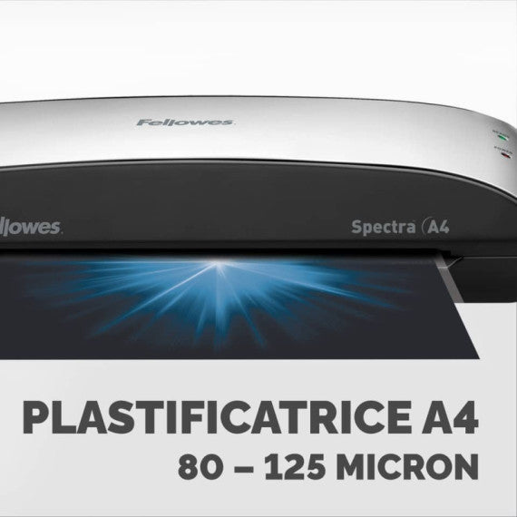 Plastificatrice a caldo FELLOWES Spectra nero/argento A4 5737801