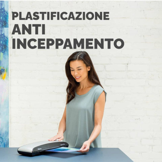 Plastificatrice a caldo FELLOWES Spectra nero/argento A4 5737801