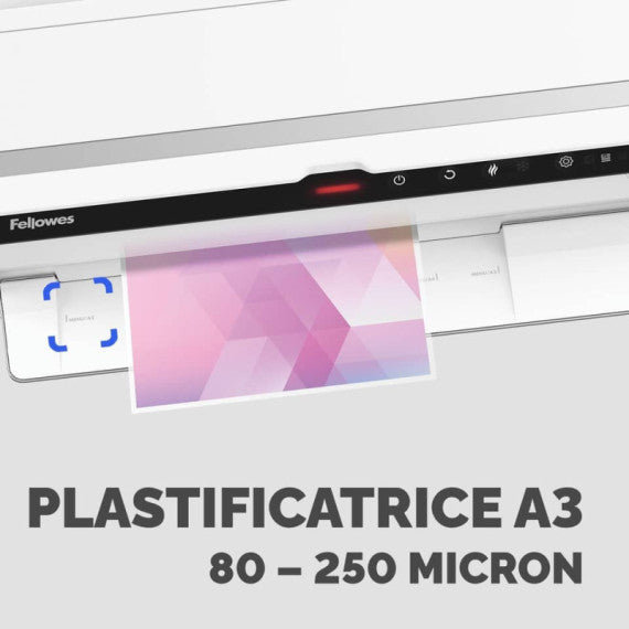 Plastificatrice caldo/freddo Venus A3 Fellowes bianca 5746701