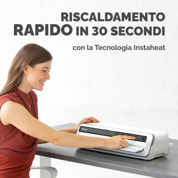 Plastificatrice caldo/freddo Venus A3 Fellowes bianca 5746701