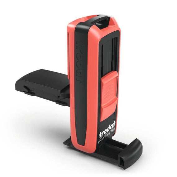 Pocket Printy 9512 - Timbro di testo tascabile PERSONALIZZATO dimensione max pers.ne 47x18 mm - fino a 5 righe 183353