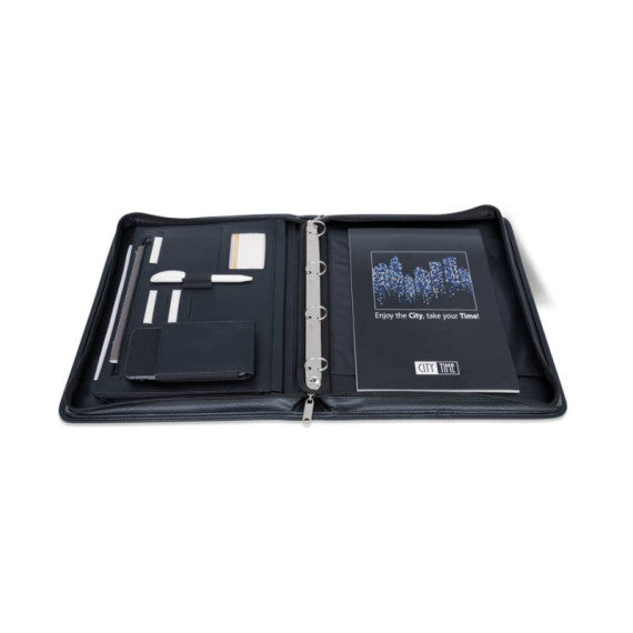 Portablocco ad anelli Niji nero 29x36 cm  241-N