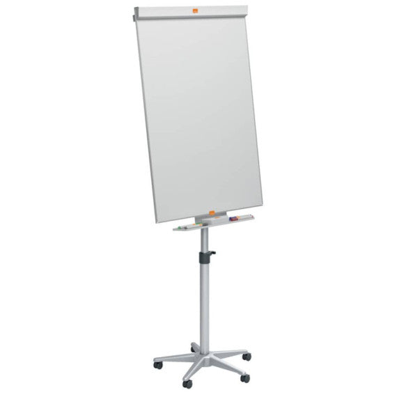 Portablocco magnetico a cavalletto Nobo Classic mobile in acciaio bianco 69x190 cm - 1902386