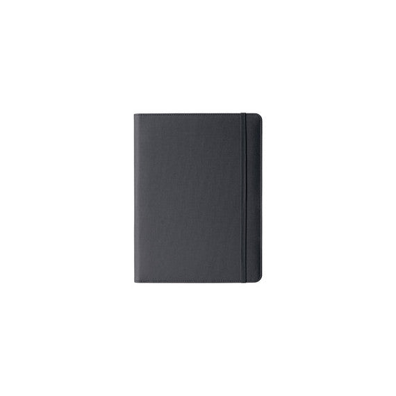Portablocco Meet - con elastico - 31 x 25 x 1,4 cm - antracite - InTempo