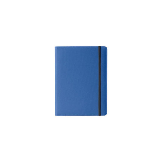 Portablocco Meet - con elastico - 31 x 25 x 1,4 cm - blu - InTempo