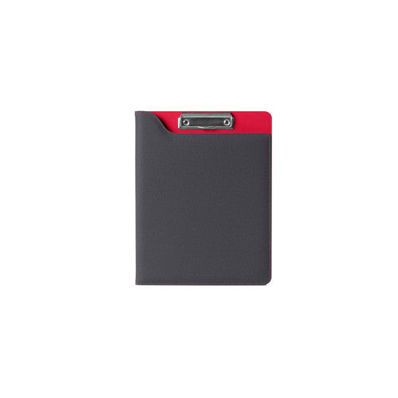 Portablocco Meet - con molla - 31 x 25 x 1,5 cm - rosso - InTempo