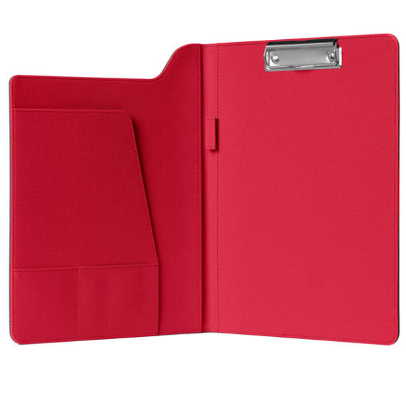 Portablocco Meet - con molla - 31 x 25 x 1,5 cm - rosso - InTempo