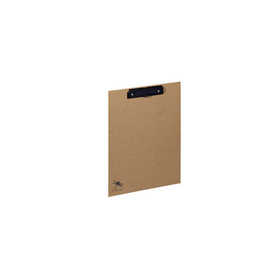 Portablocco Pure - A4 - in cartone - carta kraft - con molla fermafogli - Pagna
