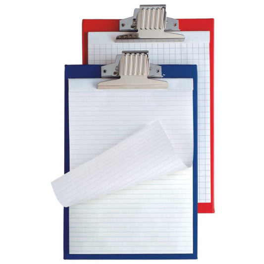 Portablocco singolo con molla Sei Rota Superblock ML 21x29,7 cm blu 29302307