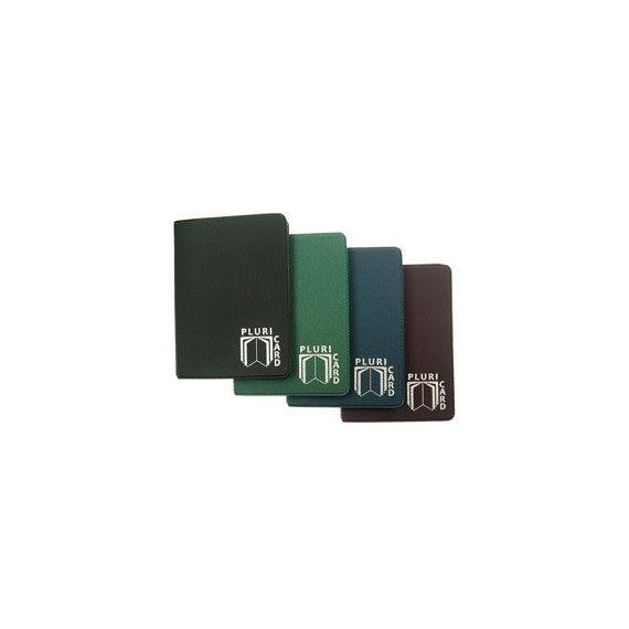 Portacard a libro - 14 scomparti - in PVC gommato 880 - Alplast - conf. 24 pezzi