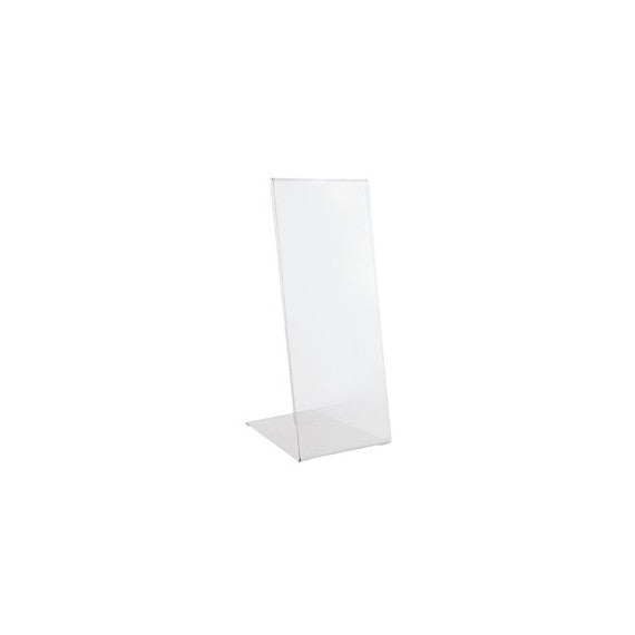 Portadepliant con base a L - 1/3 A4 - 10 x 21 cm - Lebez