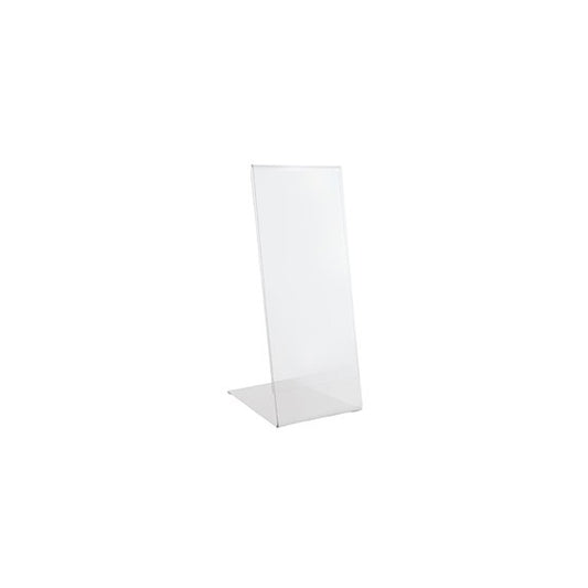 Portadepliant con base a L - 1/3 A4 - 10 x 21 cm - Lebez