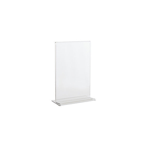 Portadepliant con base a T - A6 - 10,5 x 15 cm - Lebez