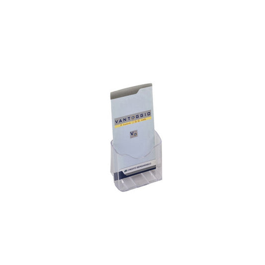 Portadepliant da banco - 1 tasca 1/3 A4 - 12 x 20 x 9 cm - Tecnostyl