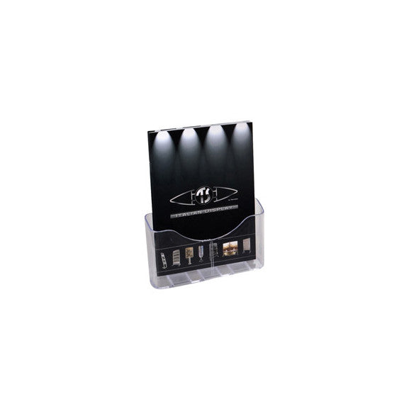 Portadepliant da banco - 1 tasca A4 - 24 x 28 x 10 cm - Tecnostyl
