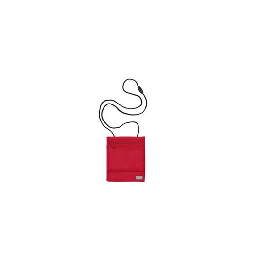 Portadocumenti da collo - XL - rosso - Durable
