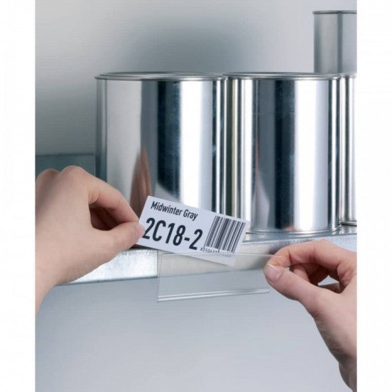 Portaetichette adesivi DURABLE SCANFIX 40 polipropilene trasparente 40x200 mm conf. 5 - 802519