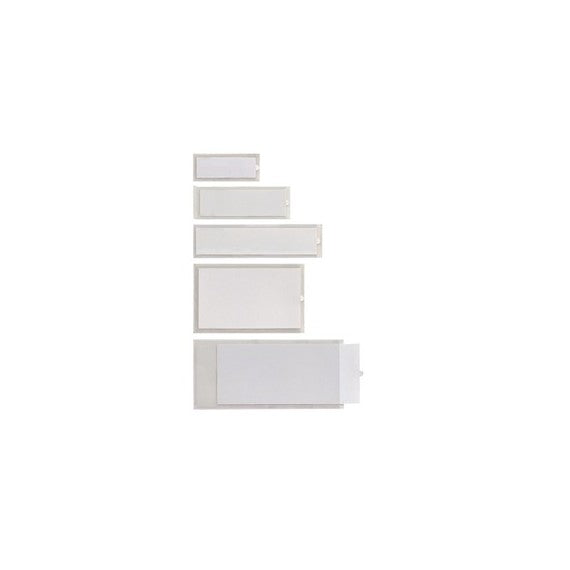 Portaetichette adesivo Iesti A1 - 24 x 63 mm - trasparente - Sei Rota - conf. 10 pezzi