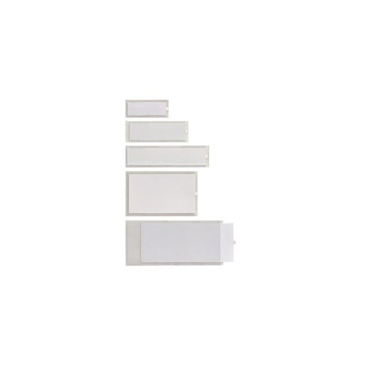 Portaetichette adesivo Iesti A1 - 24 x 63 mm - trasparente - Sei Rota - conf. 10 pezzi