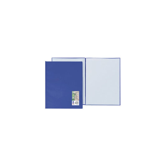 Portalistini Ermes - PP riciclato - 22 x 30 cm - 20 buste - blu - Sei Rota