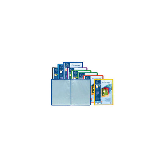 Portalistini personalizzabile Kreacover® - 21x29,7cm - 60 buste - colori assortiti - Exacompta