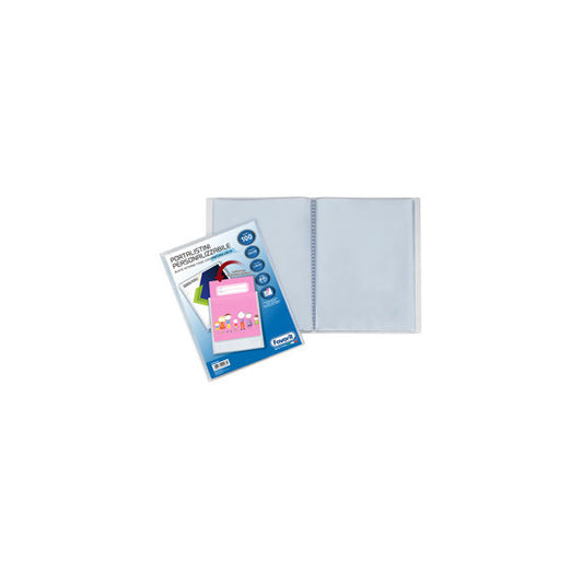 Portalistini personalizzabile Premium - liscio - 22x30 cm - 100 buste - trasparente - Favorit