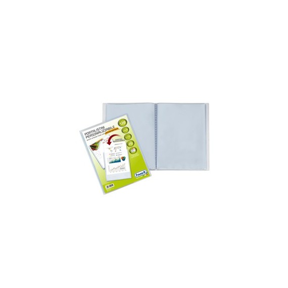Portalistini personalizzabile Sviluppo - buccia - 22x30 cm - 120 buste - trasparente - Favorit