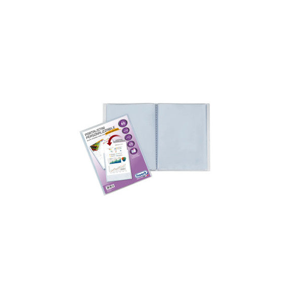 Portalistini personalizzabile Sviluppo - buccia - 22x30 cm - 80 buste - trasparente - Favorit