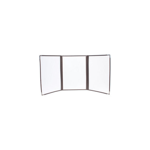 Portamenù Crystal BR3 triplo - per 6 fogli A4 - Securit - set 3 pezzi
