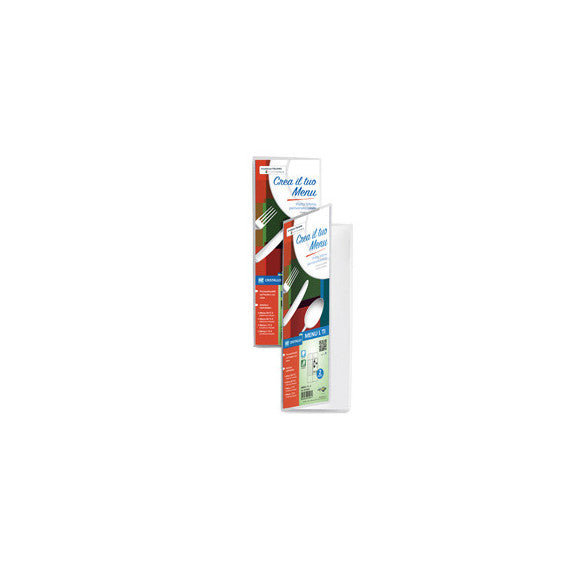 Portamenù L TI2 - 2 buste 11 x 30 cm - Sei Rota